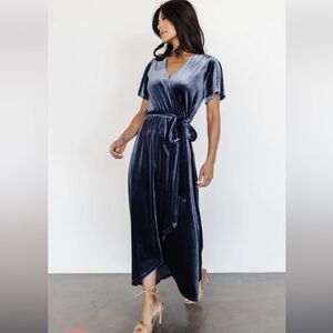 Baltic Born Navy Blue Maxi Dress